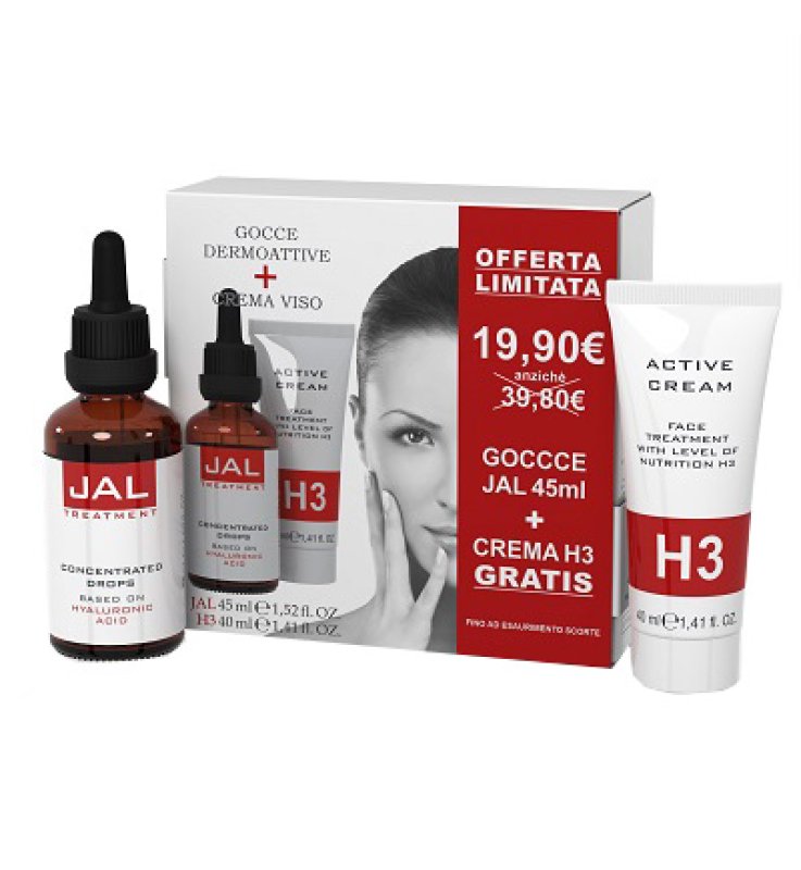 VPA GOCCE JAL 45 ML + CREMA H3 40 ML OMAGGIO