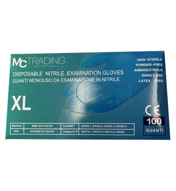 GUANTI NITR. S/POLV XL PULIN 100