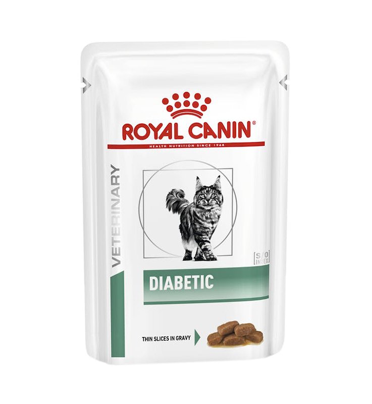 V VHN WET CAT DIABETIC 12X85G