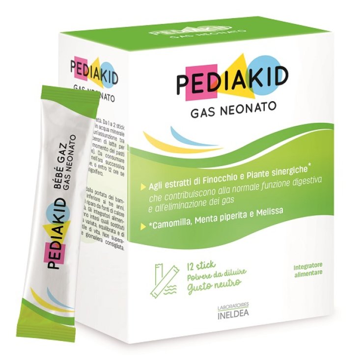 PEDIAKID Gas Neonato 12Stick PEDIAKID Gas Neonato 12Stick