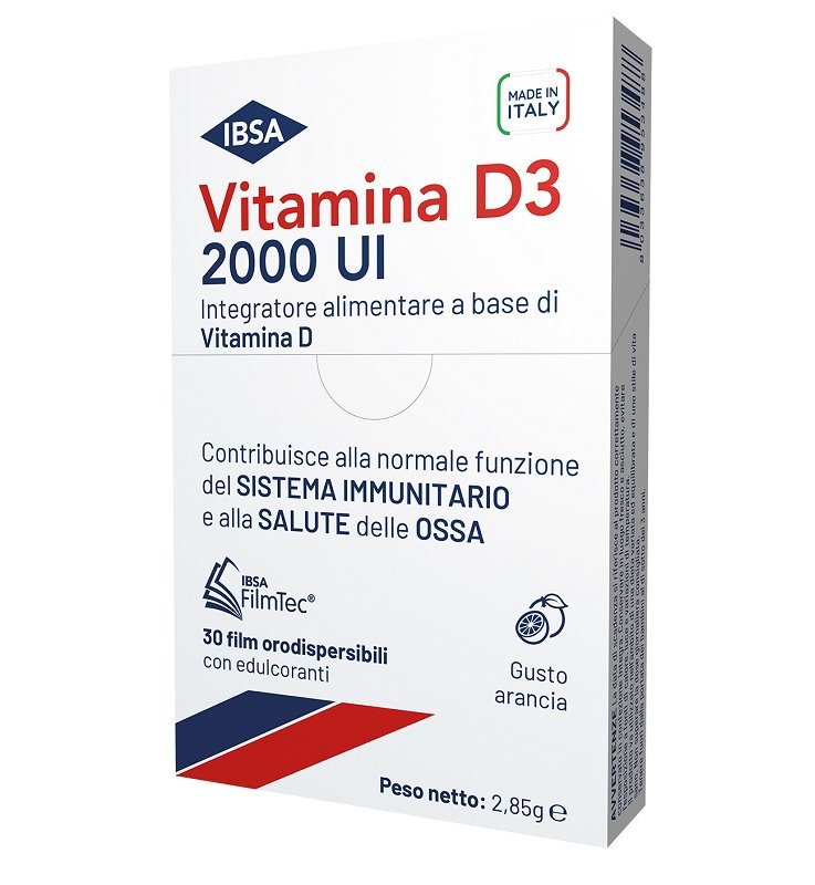 VITAMINA D3 2000UI 30Film*Ora