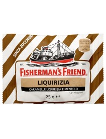 FISHERMAN'S FRIEND LIQUIRIZIA CARAMELLE LIQUIRIZIA E MENTOLOSENZA ZUCCHERI 25 G
