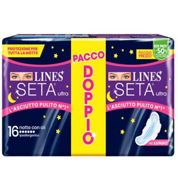 LINES SETA ULTRA NOTTE 16PZ