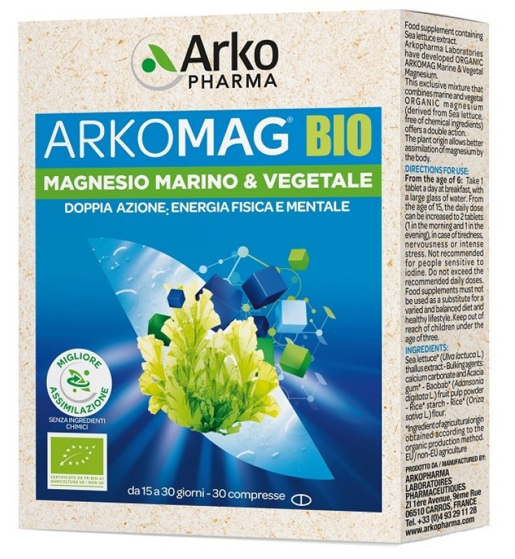 ARKOMAG Bio Magnesio Mar.30Cpr ARKOMAG Bio Magnesio Mar.30Cpr