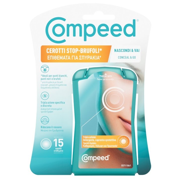 COMPEED Cer.Stop Brufoli 15pz COMPEED Cer.Stop Brufoli 15pz