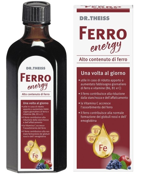 FERRO ENERGY 250ML THEISS(C/VIT.