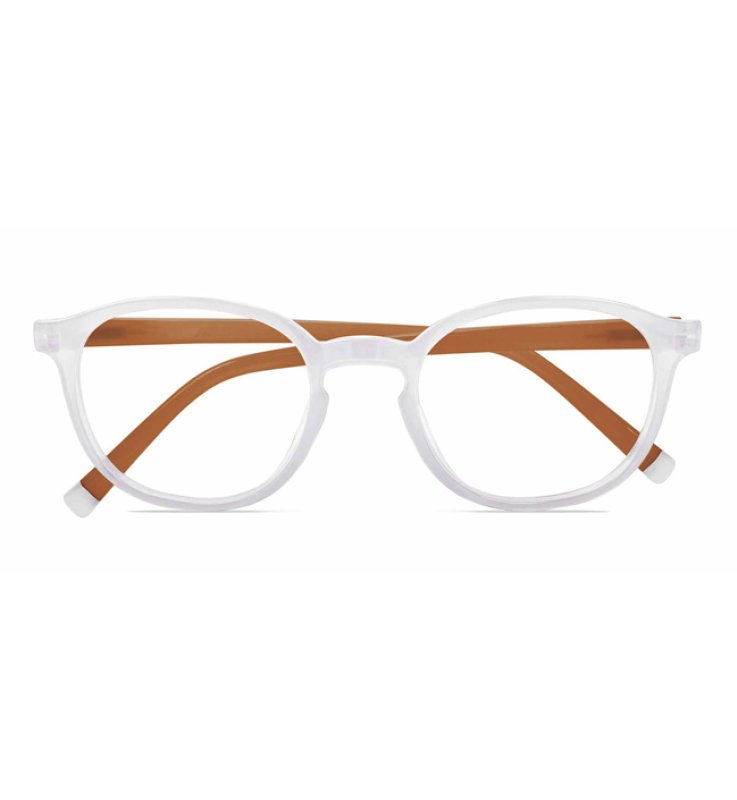 OCCHIALI DA LETTURA TWINS GOLD PAPEETE BIANCO-MARRONE +1,0
