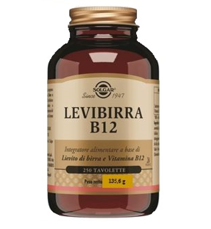 LEVIBIRRA B12 250 Tav.SOLGAR LEVIBIRRA B12 250 Tav.SOLGAR