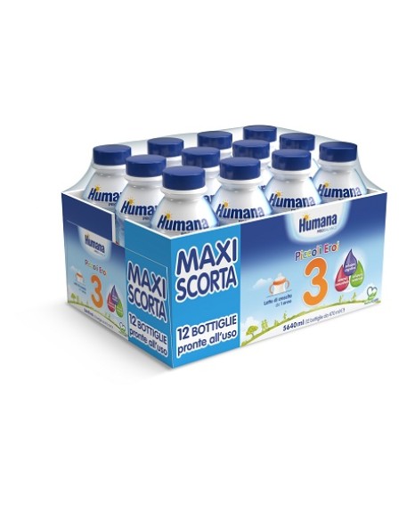 HUMANA 3 Multipack 12x470ml