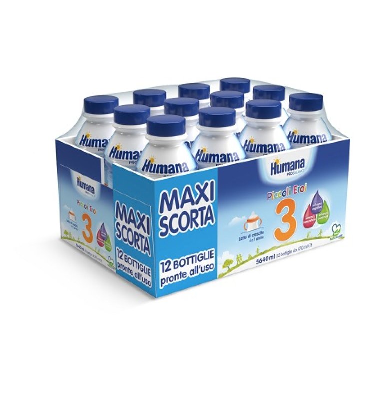 HUMANA 3 Multipack 12x470ml HUMANA 3 Multipack 12x470ml