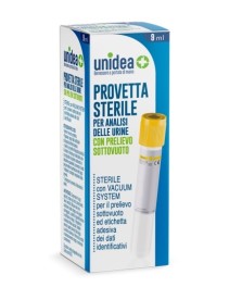 UNIDEA PROVETTA URINE SOTTOVUOTO