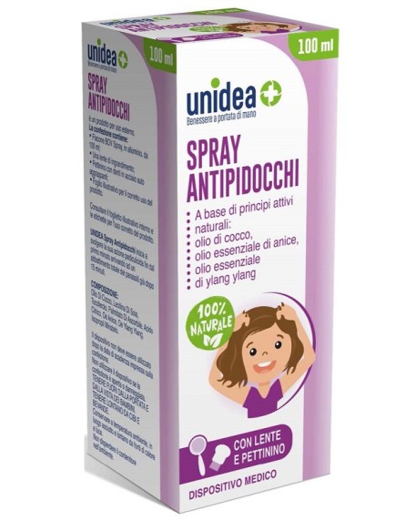 UNIDEA SPRAY ANTIP+PET+LE 100ML
