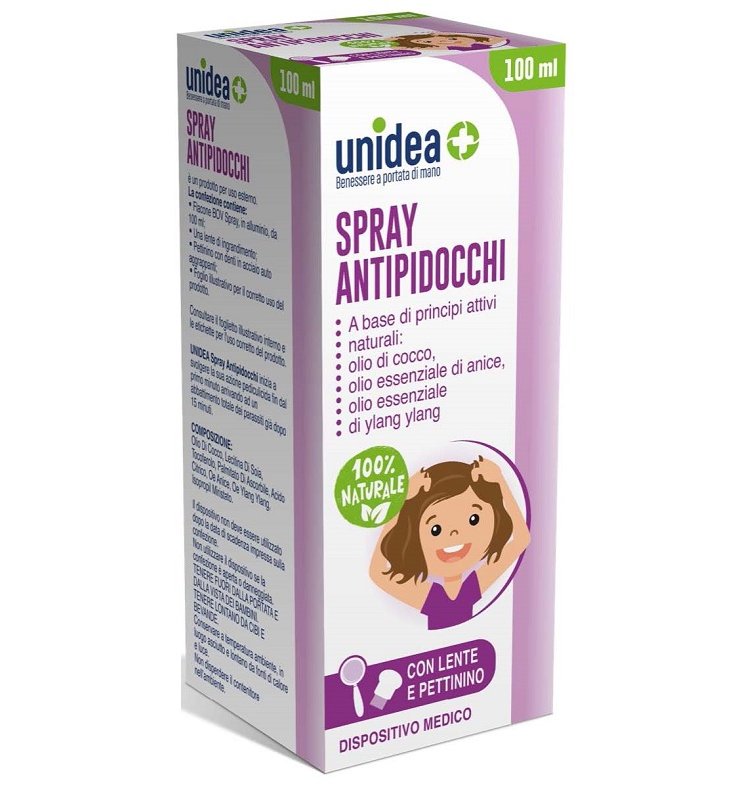 UNIDEA SPRAY ANTIP+PET+LE 100ML