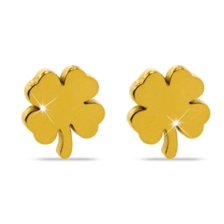 ORECCHINO MJ POST 323 KIDS QUADRIFOGLIO ORO ORECCHINO MJ POST 323 KIDS QUADRIFOGLIO ORO