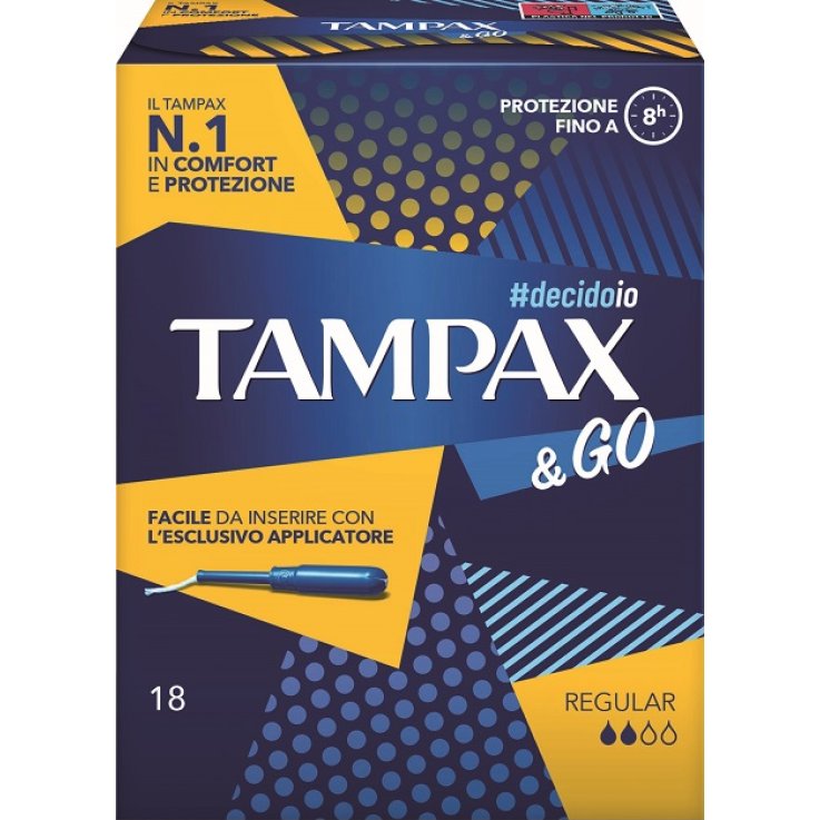 TAMPAX &GO REGULAR 18PZ TAMPAX &GO REGULAR 18PZ