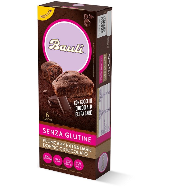 BAULI Plumcake S/G Dark 6x35g BAULI Plumcake S/G Dark 6x35g