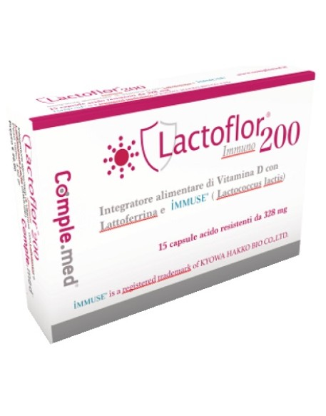 LACTOFLOR IMMUNO 200 15CPS