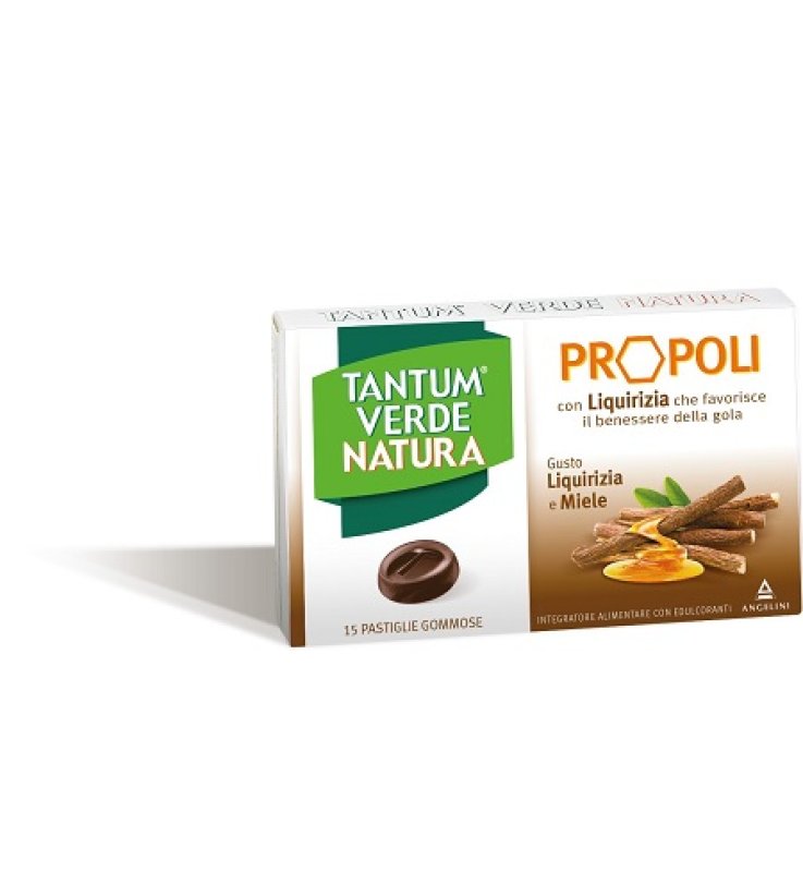 TANTUM VERDE NATURA 15 PASTIGLIE LIQUIRIZIA TANTUM VERDE NATURA 15 PASTIGLIE LIQUIRIZIA