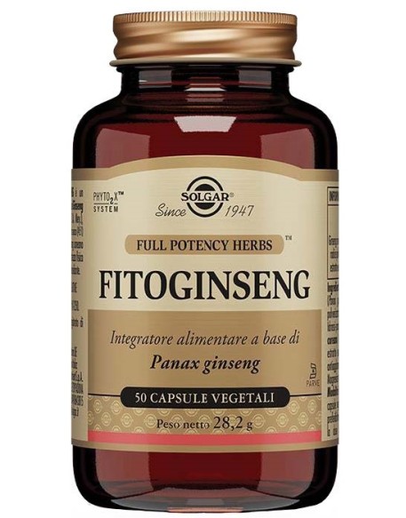 FITOGINSENG 50 Cps Veg.SOLGAR