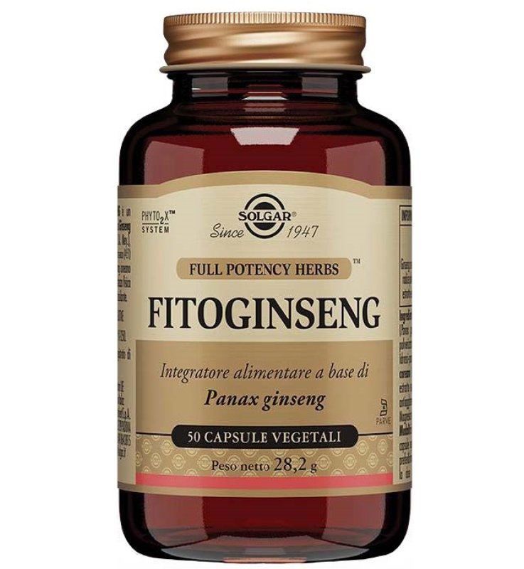 FITOGINSENG 50 Cps Veg.SOLGAR