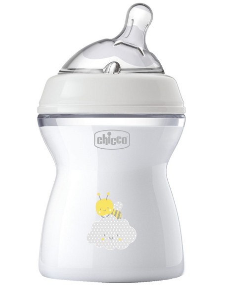 CHICCO BIBERON NAT FEEL PP 2M+ 250 ML UNISEX