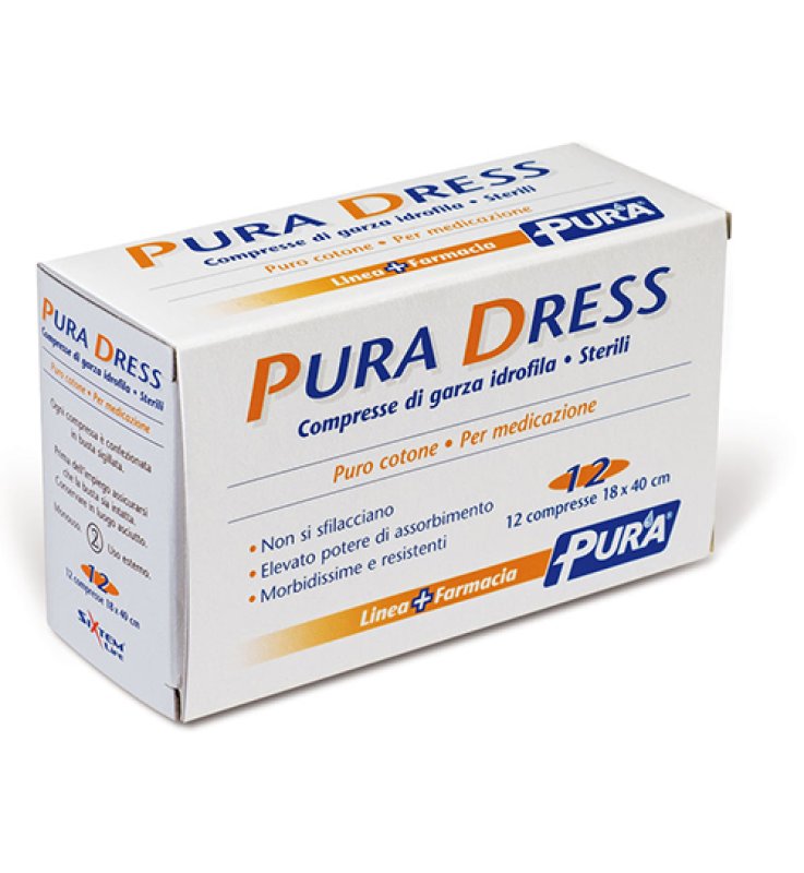 PURA DRESS Garza 18x40 12pz PURA DRESS Garza 18x40 12pz