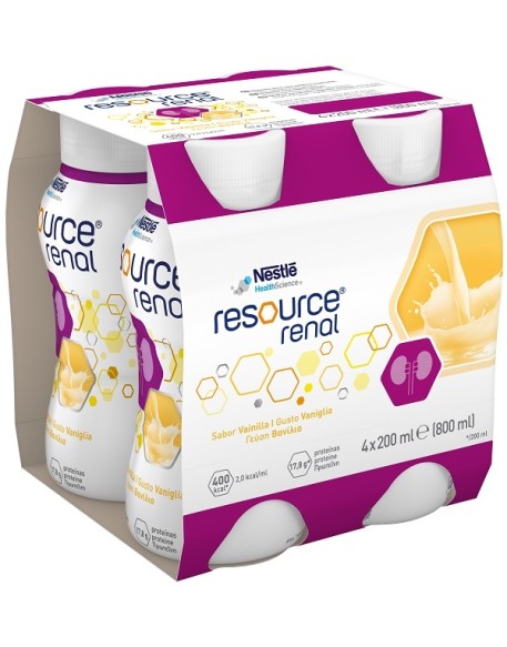 RESOURCE Renal Vanilla 4x200ml