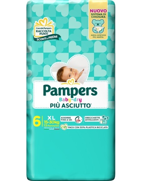 PAMPERS BD DOWNCOUNT XL 13PZ