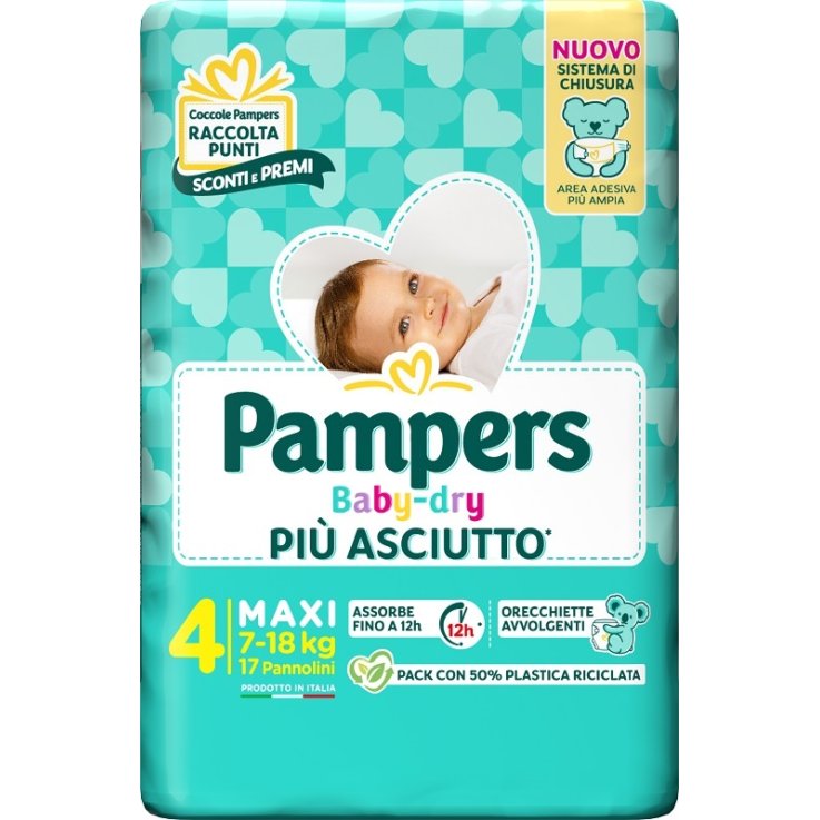PAMPERS BD DOWNCOUNT MAXI 17PZ PAMPERS BD DOWNCOUNT MAXI 17PZ