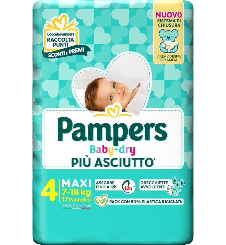 PAMPERS BD DOWNCOUNT MAXI 17PZ