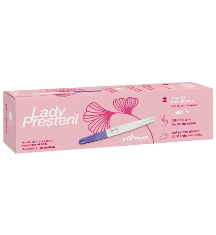 LADYTEST TEST GRAVIDANZA X 2