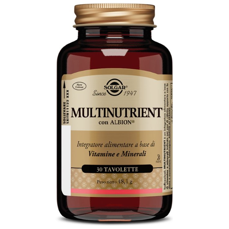 MULTINUTRIENT 30TAV SOLGAR MULTINUTRIENT 30TAV SOLGAR