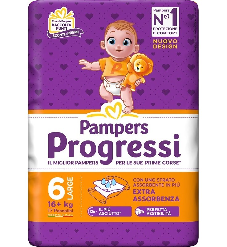 PAMPERS PROG XL 17PZ