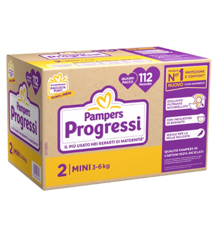 PAMPERS QU PROG MINI 112PZ 27306