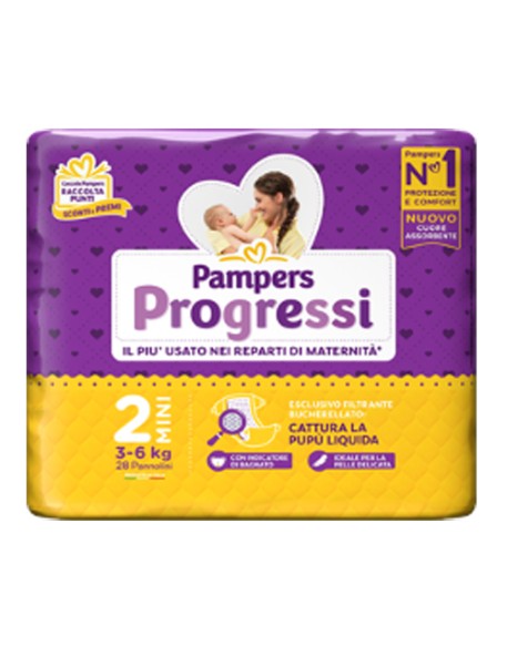 PAMPERS PROG MINI 28PZ