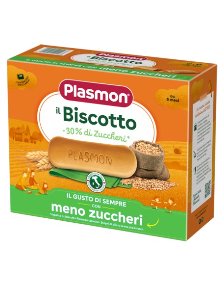 PLASMON Bisc.-30% Zucch.720g