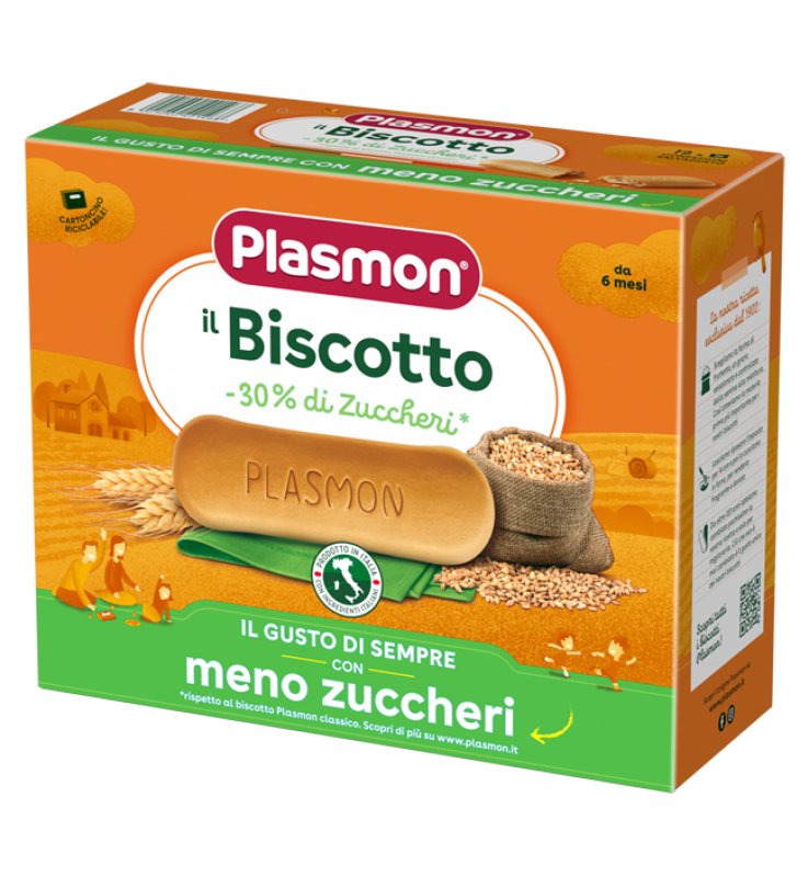 PLASMON Bisc.-30% Zucch.720g