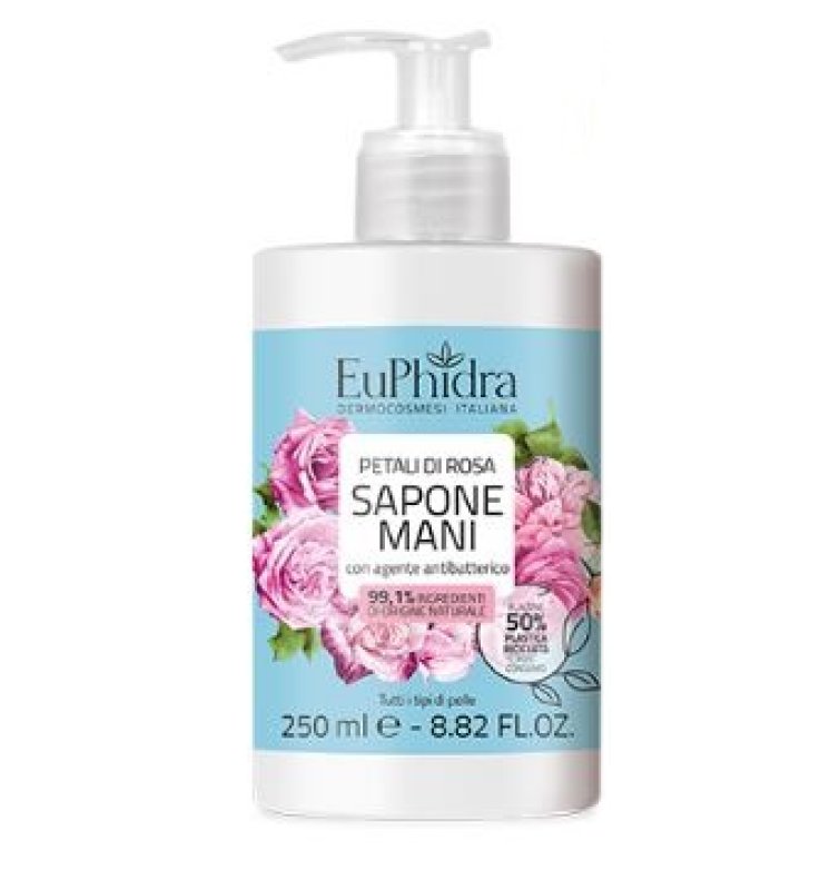 EUPHIDRA SAPONE LIQ PETALI ROSA