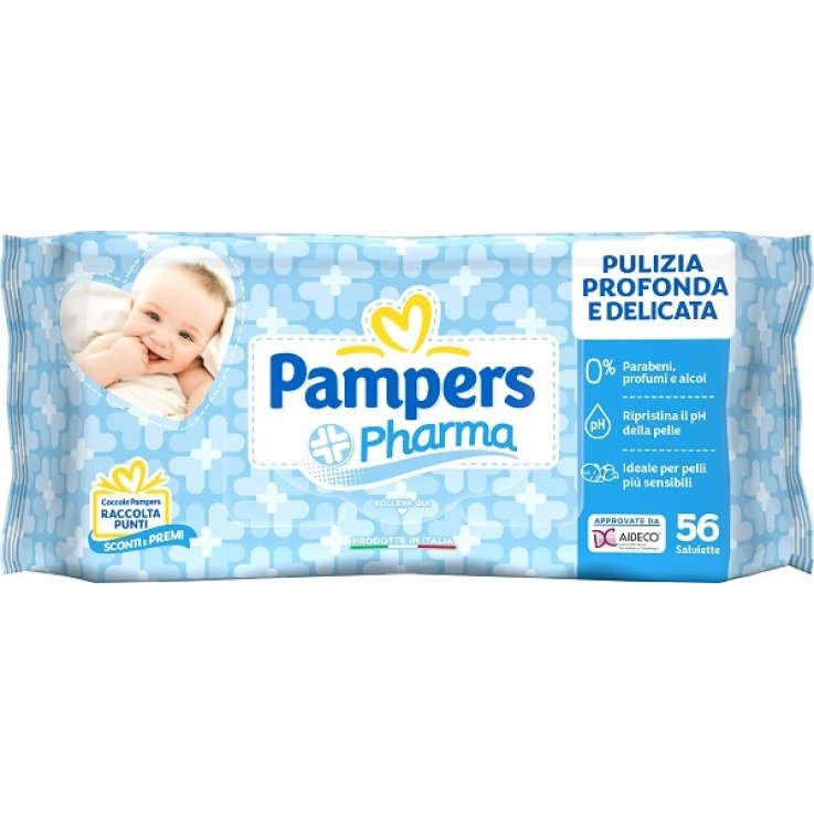 PAMPERS PHARMA SALVIETTE 56PZ PAMPERS PHARMA SALVIETTE 56PZ
