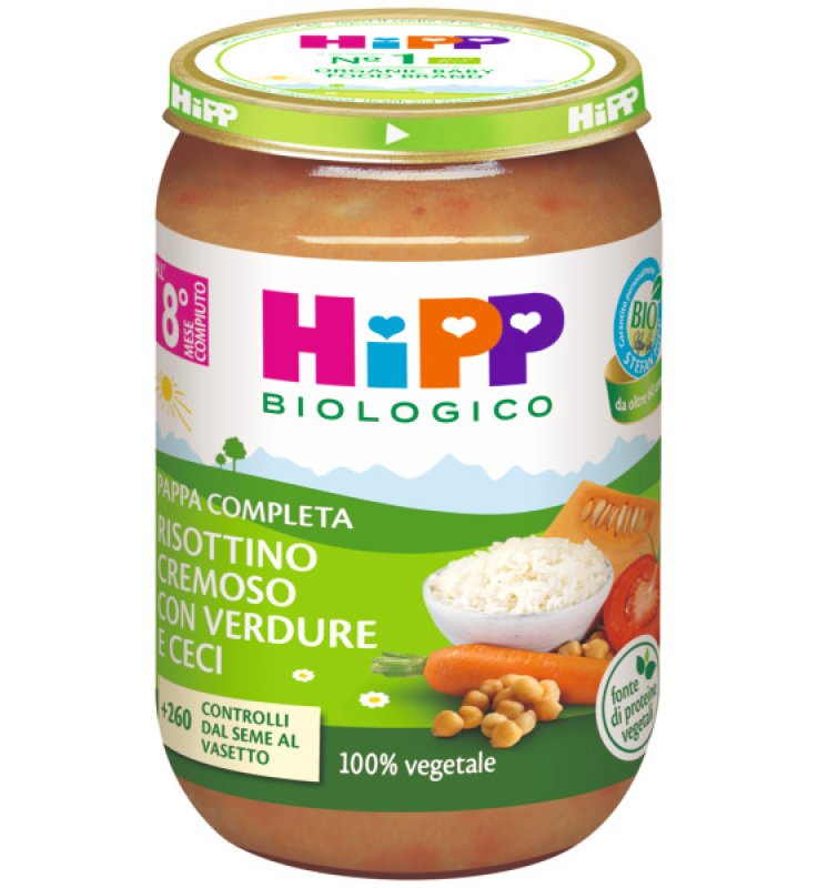 HIPP BIO PAPPA RISOTTO VERD/CECI