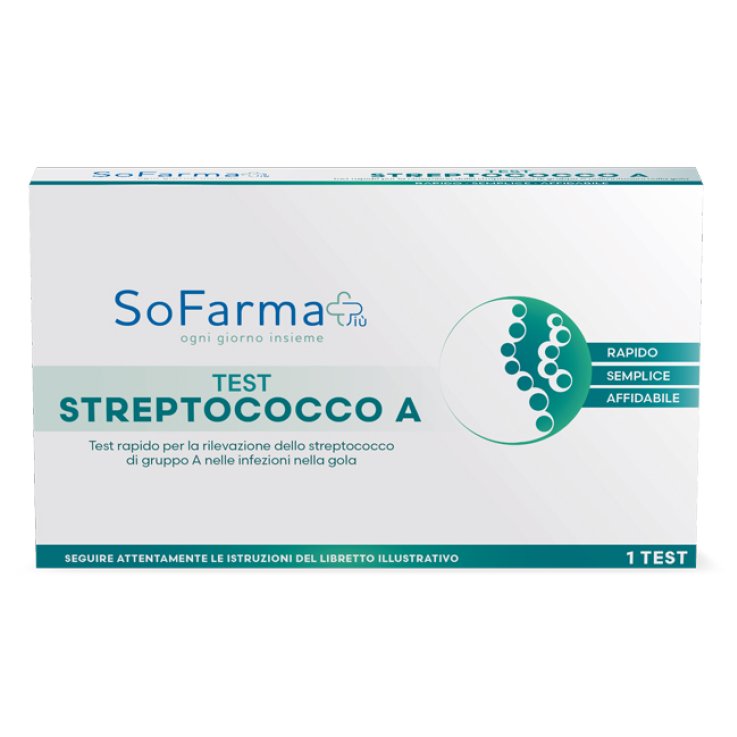 TEST STREPTOCOCCO AUTODIAGNOSTICO SELT TEST SF+ 1PZ TEST STREPTOCOCCO AUTODIAGNOSTICO SELT TEST SF+ 1PZ