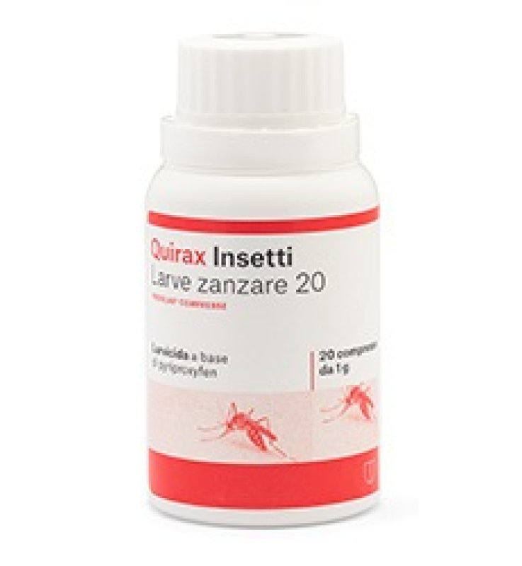 QUIRAX A/ZANZ LARVICIDA 20CPR