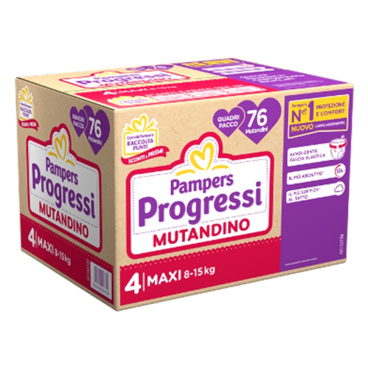 PAMPERS PROG MUT QUADRI MX 76P PAMPERS PROG MUT QUADRI MX 76P