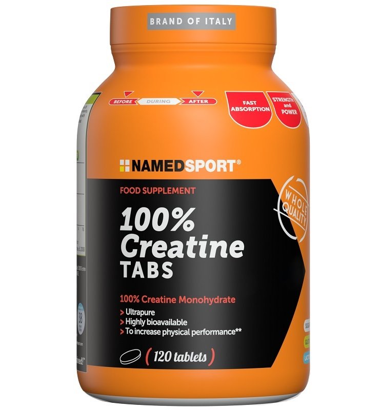 CREATINA 100% Tabs 120CprNAMED