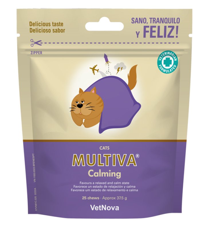 MULTIVA CALMING CAT 25 CHEWS