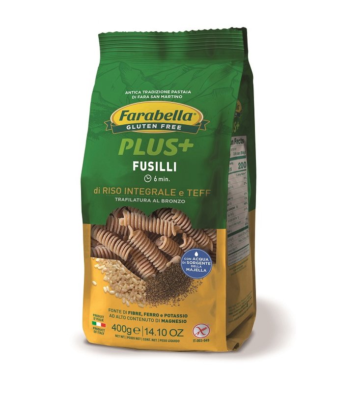 FARABELLA Pasta FusilliTeff400 FARABELLA Pasta FusilliTeff400