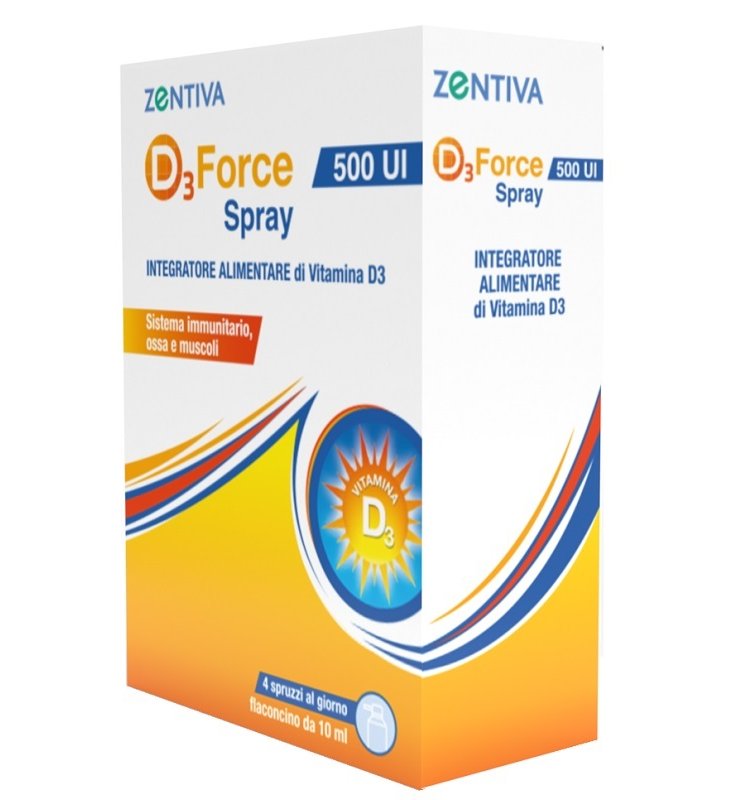D3 FORCE Spray 500UI 10ml ZTV D3 FORCE Spray 500UI 10ml ZTV
