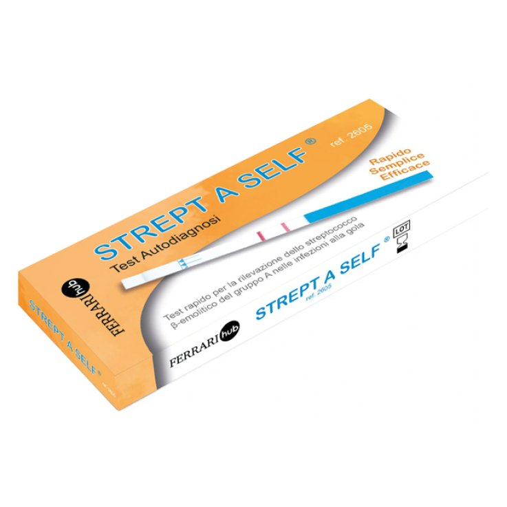 TEST AUTODIAGNOSTICO STREPT A RILEVAZIONE BATTERI STREPTOCOCCO B-EMOLITICO DI GRUPPO A NELLE INFEZIONI ALLA GOLA TEST AUTODIAGNOSTICO STREPT A RILEVAZIONE BATTERI STREPTOCOCCO B-EMOLITICO DI GRUPPO A NELLE INFEZIONI ALLA GOLA