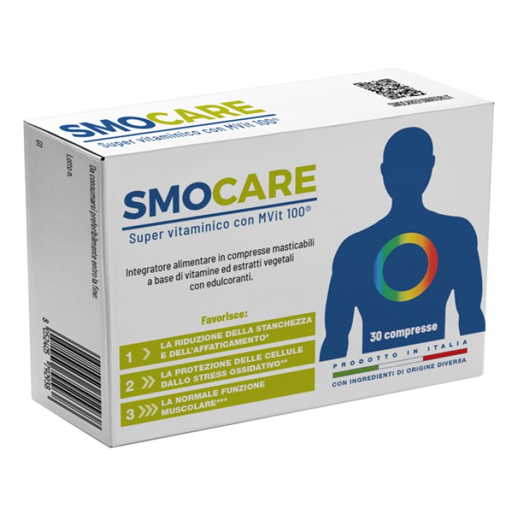 SMOCARE Super Vitaminico 30Cpr SMOCARE Super Vitaminico 30Cpr