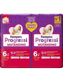 PAMPERS PROG.6 MUTAN XL 15+KG 30